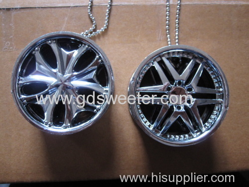 wheel hanging car air freshener