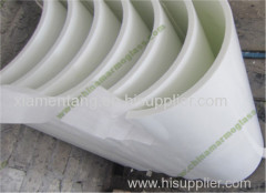 White Marmoglass GS001 Column