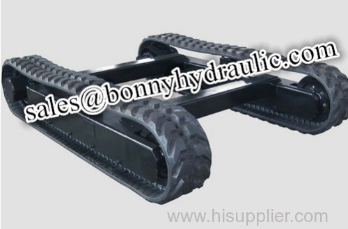rubber track undercarriage rubber track system