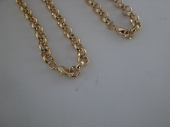 18K gold plated bracelet, 6.5mm diameter