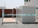 Galvanized Steel Frame Flat Pack Container House With Steel Security Door