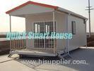 White Flat Pack Container House , Sandwich Panel Cargo Container Homes