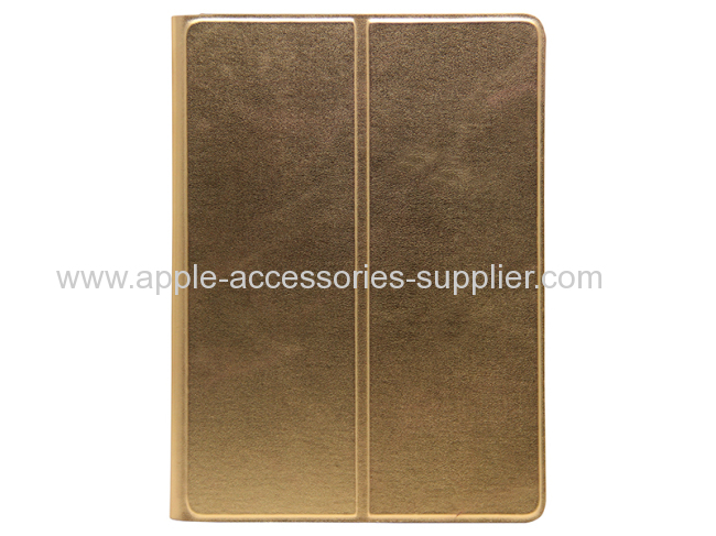 High quality double face leadther case for iPad air