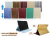 High quality double face leadther case for iPad air