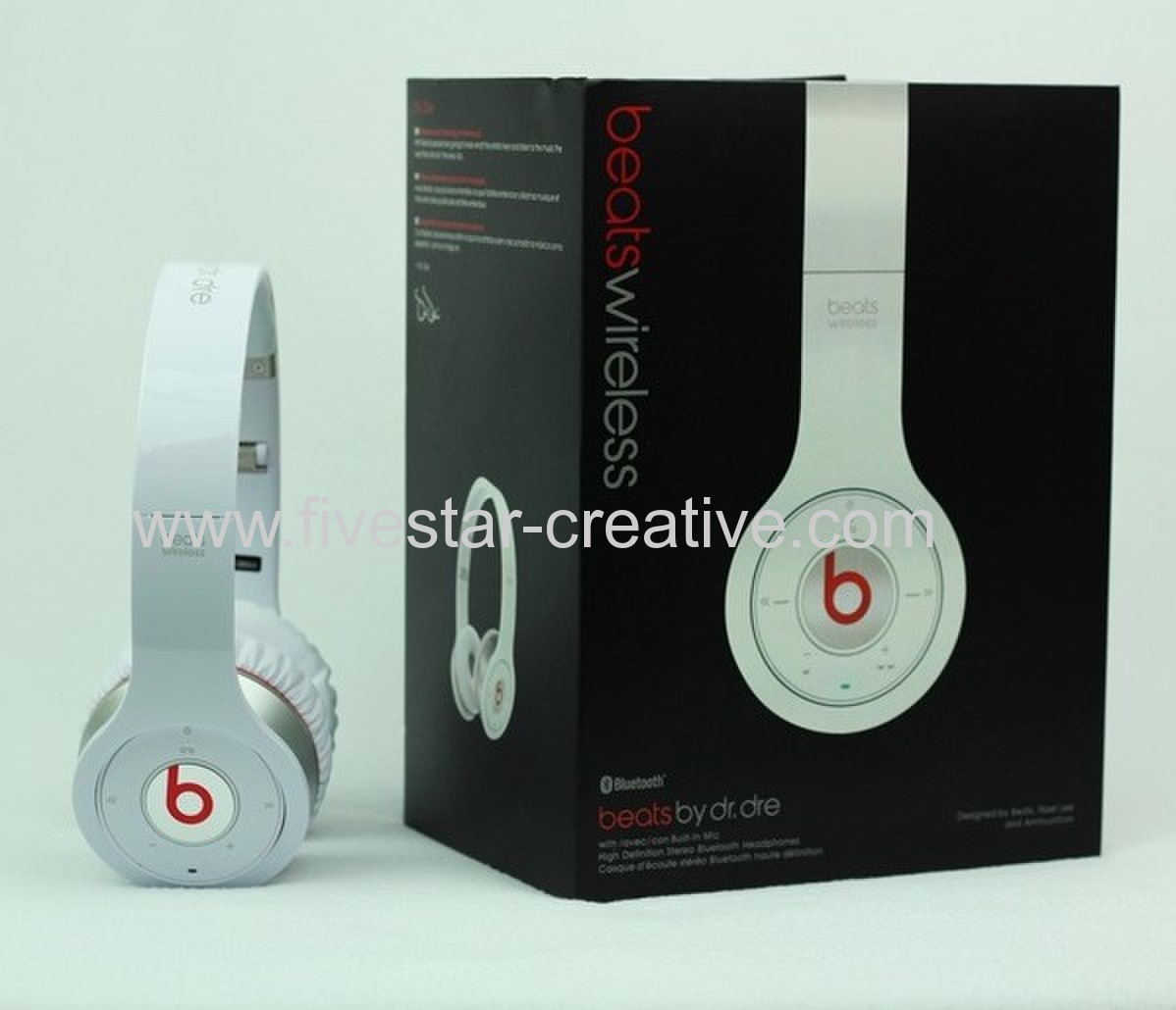 New Version Beats Wireless Studio Headphones With Noise Cancelling White