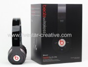 New Version Beats Wireless Studio Headphones with Noise Cancelling Black