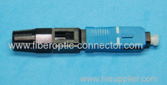 SCUPC Fiber optic field assembly connector