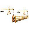Temporary ZLP Series Lifting Rope Suspended Platform 1.8kw 2kw 500kg 5m