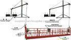 Corrosion resistant Rope Suspended Platform swing stage ONE for large ship welding