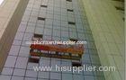 Electric ZLP rope suspended platform 1000KG 380v with wall roller , temporary working platform