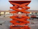 Safe Hydraulic Scissor Lift Platform 2t 3t 4t with high load capacity for airport