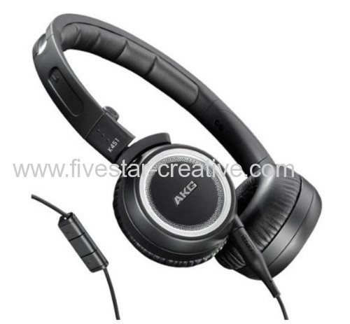 AKG K451 Foldable Mini Over-the-Ear Headsets with In-line Microphone