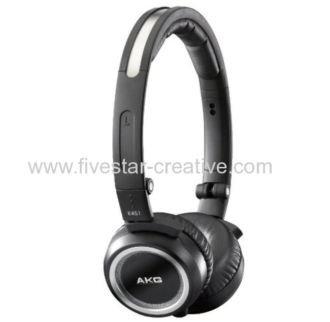 AKG K451 High Performance Portable Headphones with iPod iPhone iPad Compatible Remote Control and Mic