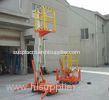 Single mast manual hydraulic lift platform 100kg , 150kg for supermarket