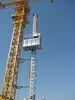 Temporary 50m Construction Hoist Elevator adjustable