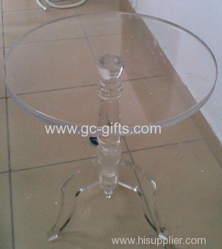 The three foot transparent acrylic decoration table furniture