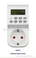 Plug in weekly digital timer