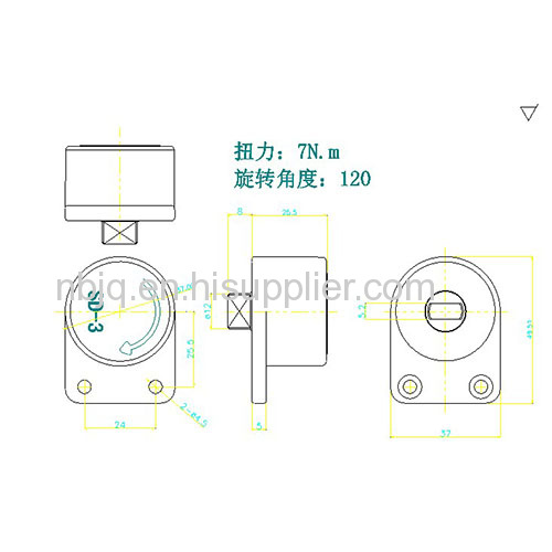 The piano cover damper