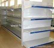 Steel Back style supermarket shelf