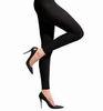 High Waisted Footless Womens Cotton Tights Black With Custom Size