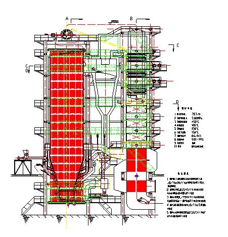 Water Tube AFBC Circulating Fluidized Bed Boiler