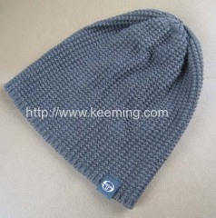 60% cotton 40% acrylic Flag label knitted hat