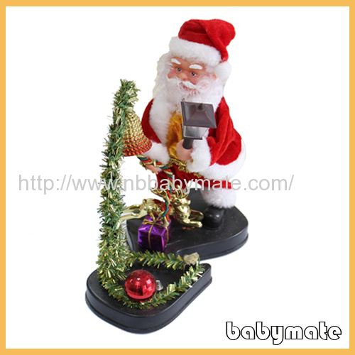 9ring the bell and hold on palace lantern Santa Claus