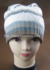 Ladies fashion double layer beanie