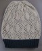 Brown with black lining knitted hat