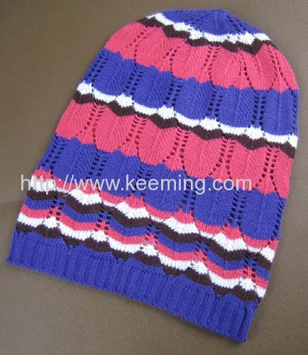 Best quality hollow single layer beanie 