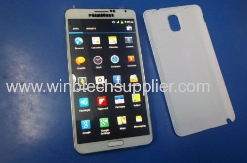 Perfect 1:1 Galaxy N9000 Note3 Note 3 Note III phone Android 4.3 MTK6589 Quad core phone 5.7" 1280*720 Resolution