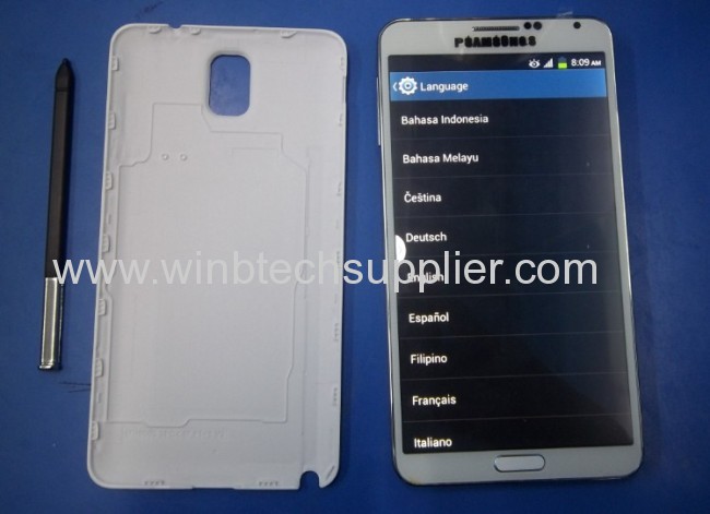 N9000 Note 3 Note3 Note III phone Android 4.3 MTK65895.7960*540 1280x720 1g 512MB Ram 4G 8gRom FREE SHIPPING