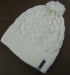 60% cotton 40% acrylic +100% polyester fleece lining knitted hat