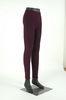 Burgundy Girls Footless Tights Legging With Customized Printing