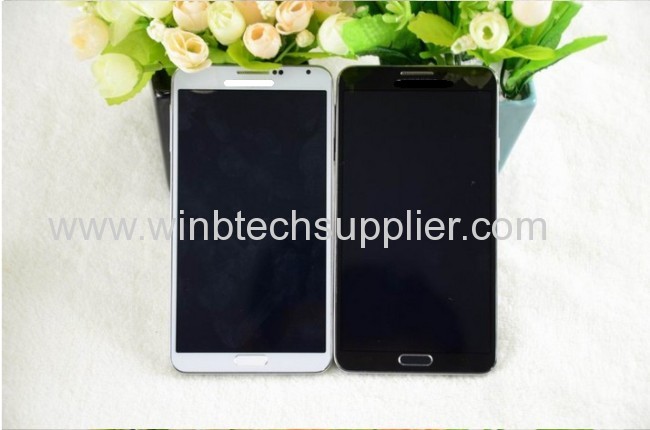 Note 3 Smart Phone Android 4.3 MTK6589 Quad Core 1G RAM 5.7 Inch 8.0MP Camera