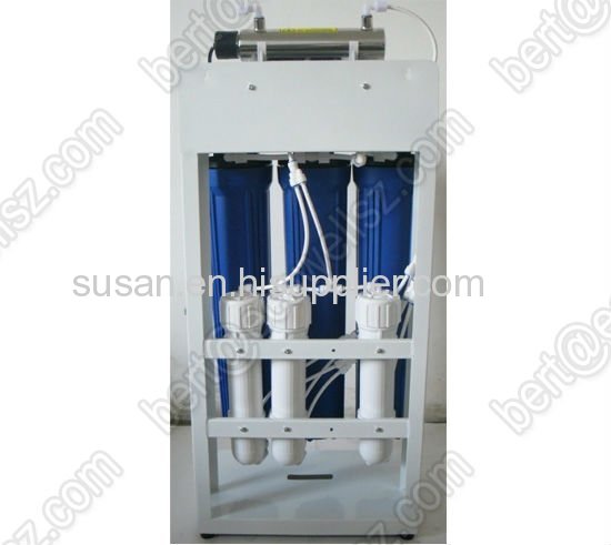 300G commercial ro water purification system with UV sterilizer,6 stage commercial ro system