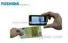 Mini Counterfeit Bill Money Detector With Infrared Detection / Large LCD Screen