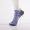 Half Cushion Mens Casual Socks Purple With Fashion Design