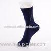 Fashion Black Mens Casual Socks , Jacquard Funky Mens Socks