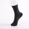 Beautiful Jacquard Mens Casual Socks Black With Customized Printing