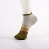 Winter Mens Casual Socks , Anti - Pilling Striped Ankle Socks