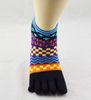 Winter Spandex / Cotton Five Toe Socks , Pretty Toe Socks For Women