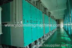 Square Plansifter in wheat milling for sieving and grading flour with different mesh sizes High flour extraction rate