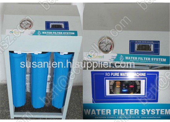 reverse osmosis water filtration system 400gpd 