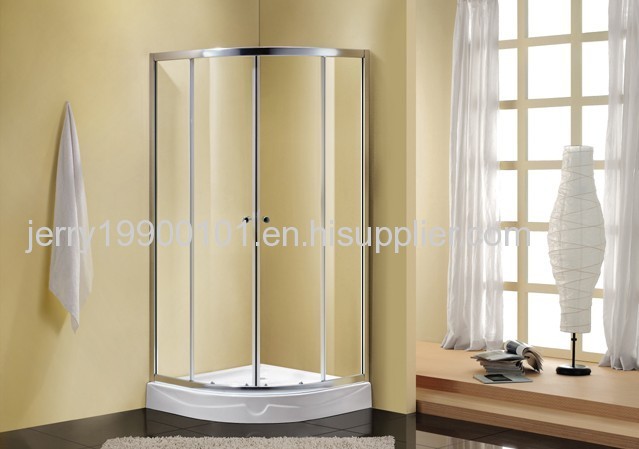 Shower enclosure with aluminum alloy frame cheap shower cubicle shower sanitary ware with tempered glass clear shower