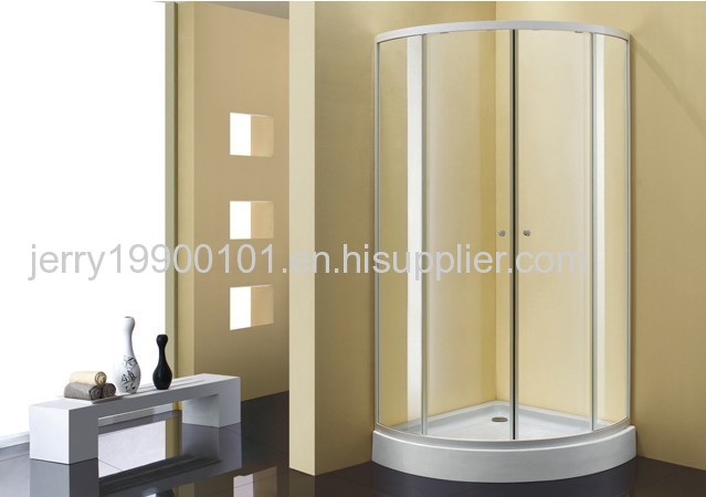 Shower enclosure with aluminum alloy frame cheap shower cubicle shower sanitary ware with tempered glass clear shower