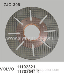 volvo friction disc clutch plate heavy duty machinery spart parts plants 11704882 4720762 4720763 11037031-9 11037030-1
