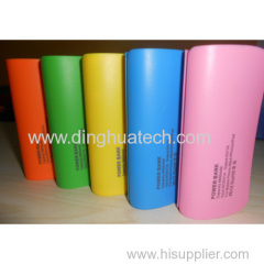 LED torch light mobile power supply with double USB output
