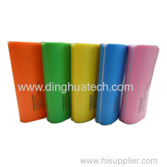 LED torch light mobile power supply with double USB output