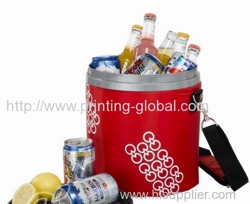 Heat transfer film for ice bucket